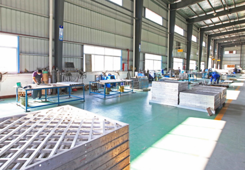 Stainless-steel workshop