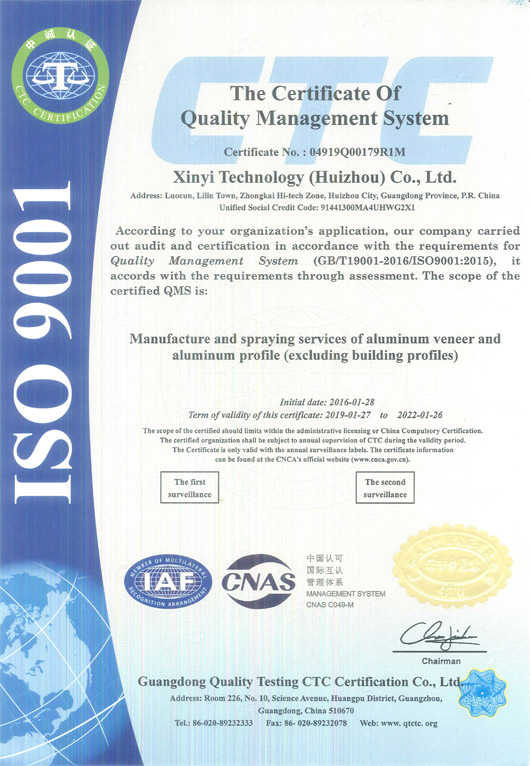 Certification