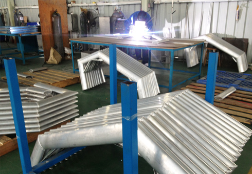 Stainless-steel workshop